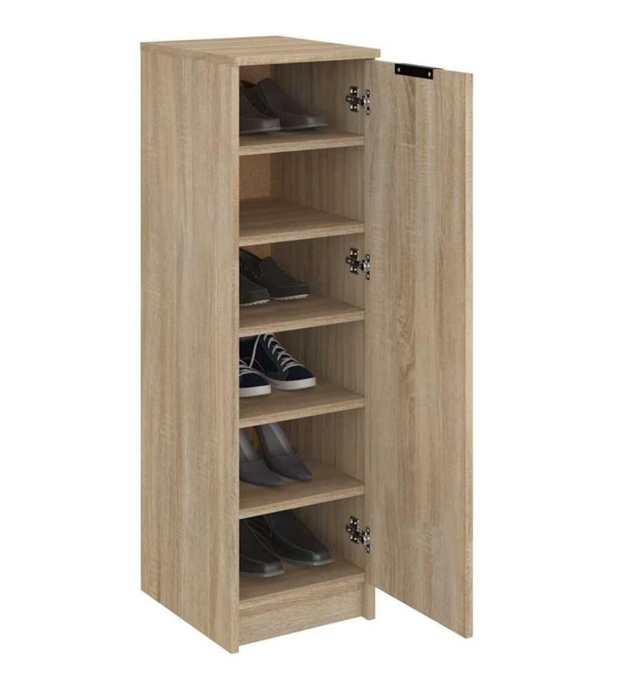 Schuhschrank Sonoma-Eiche 30x35x100 cm Holzwerkstoff