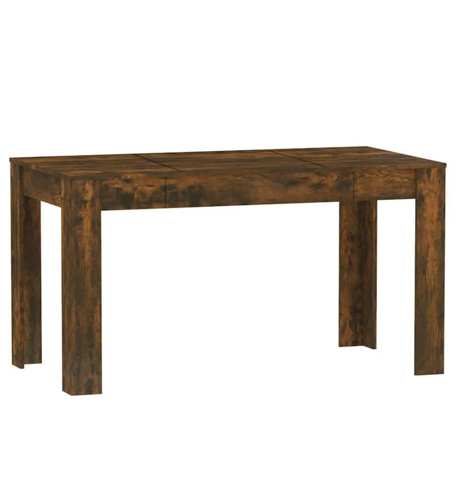 Esstisch Räuchereiche 140x74,5x76 cm Holzwerkstoff