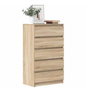 Schubladenschrank Sonoma-Eiche 60x36x103 cm Holzwerkstoff