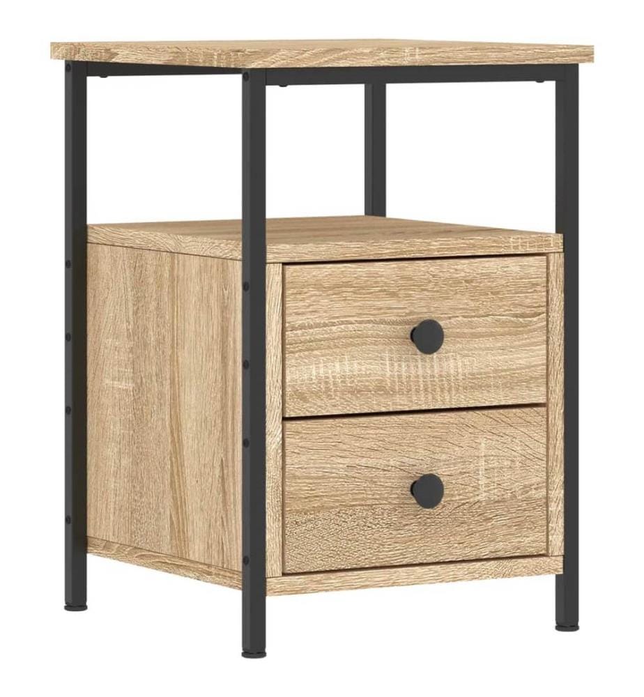 Nachttisch Sonoma-Eiche 34x35,5x50 cm Holzwerkstoff