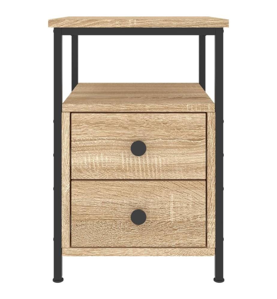 Nachttisch Sonoma-Eiche 34x35,5x50 cm Holzwerkstoff