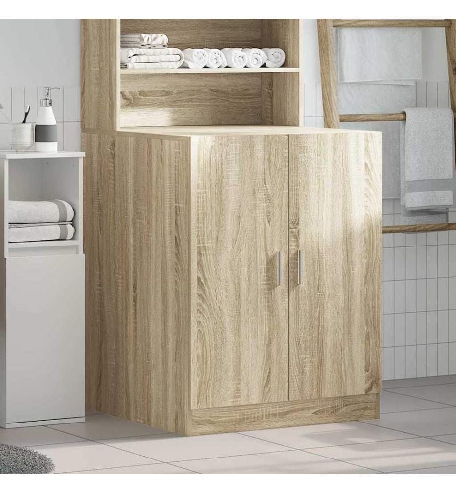 Waschmaschinenschrank Sonoma-Eiche 70,5x71,5x91,5 cm