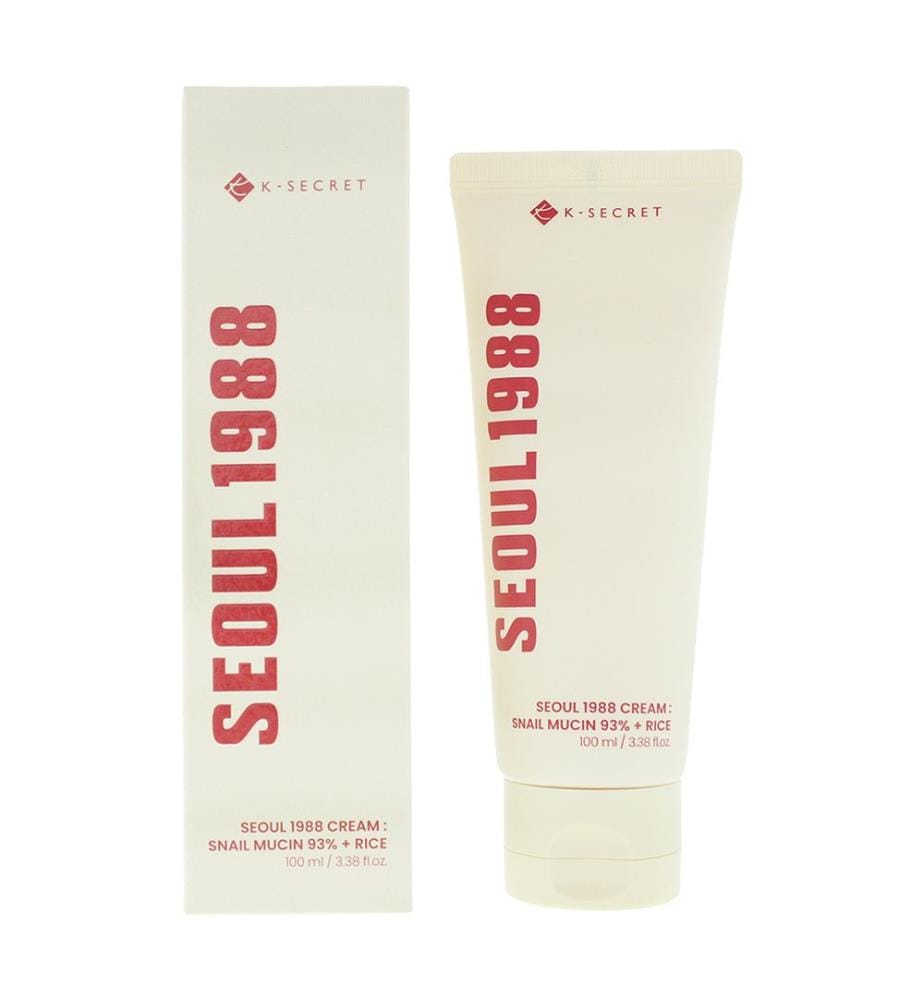 Gesichtscreme Seoul 1988 Snail Mucin 93% + Rice - 100ml