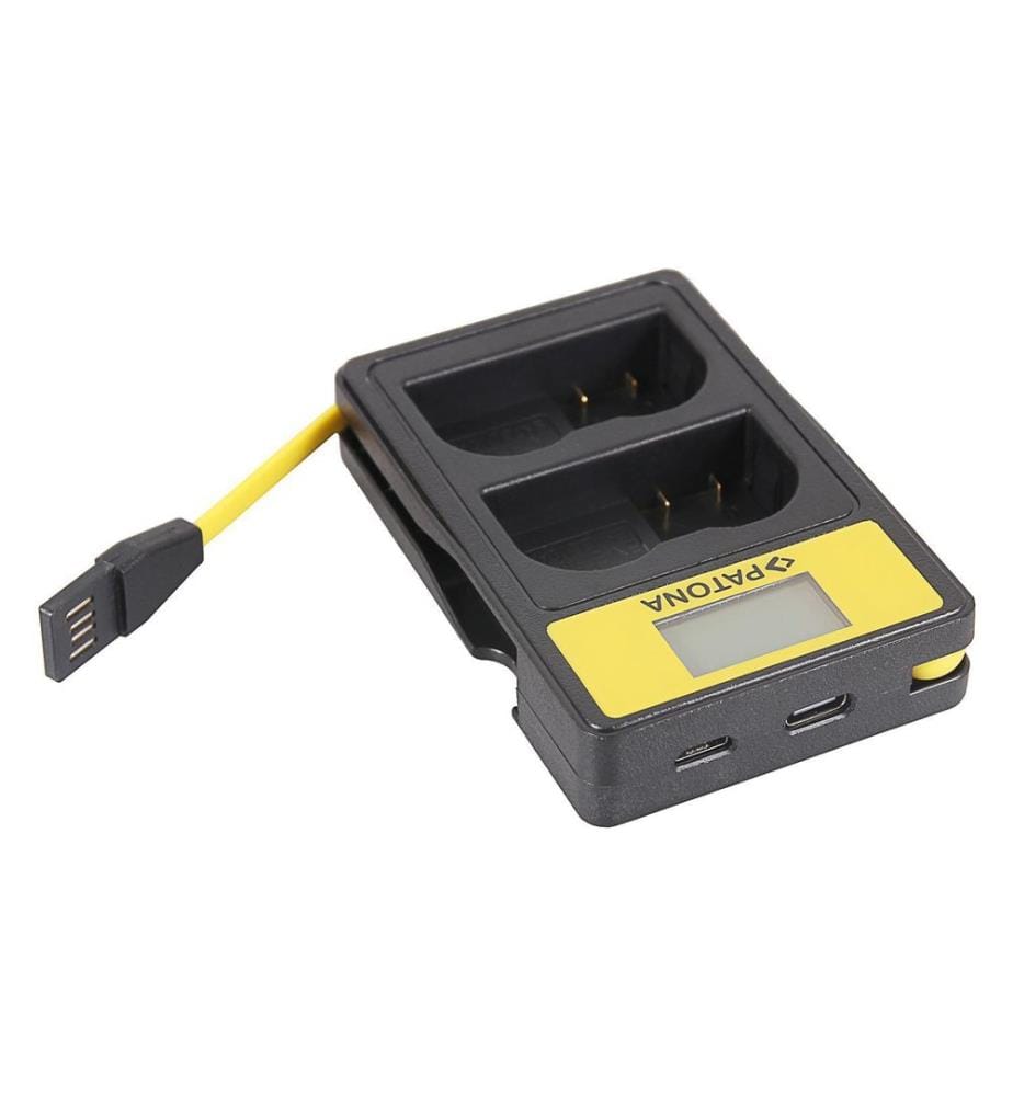 Patona - Ladegerät Smart Dual LCD USB Nikon EN-EL15