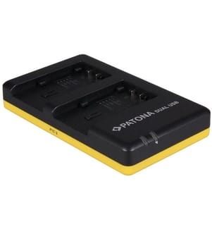 Patona - Ladegerät Dual Panasonic VW-VBT190 + Micro-USB