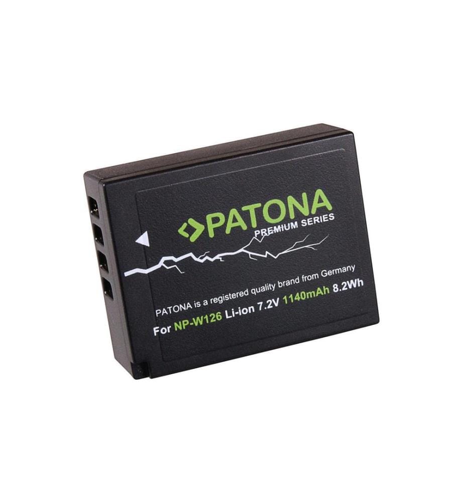 Patona Batterie d'appareil photo numérique Premium NP-W126
