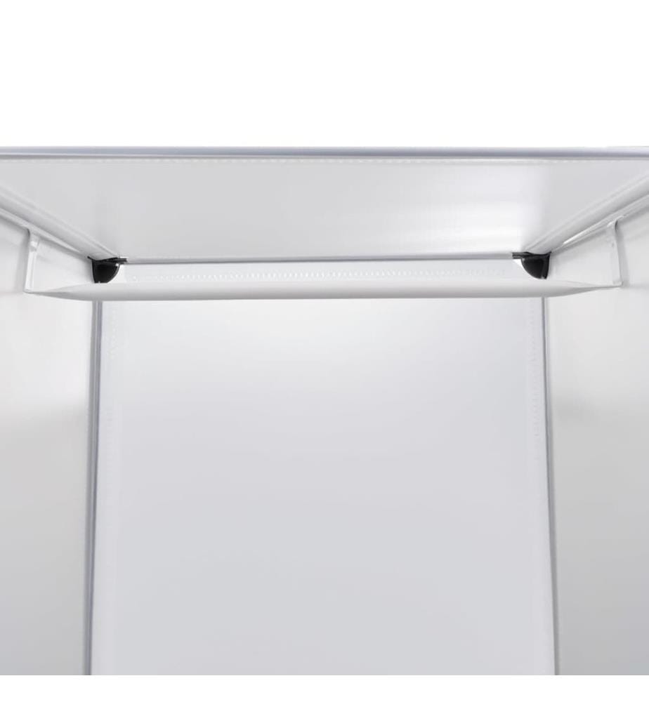 Armoire modulaire 9 compartiments Blanc 37 x 115 x 150 cm