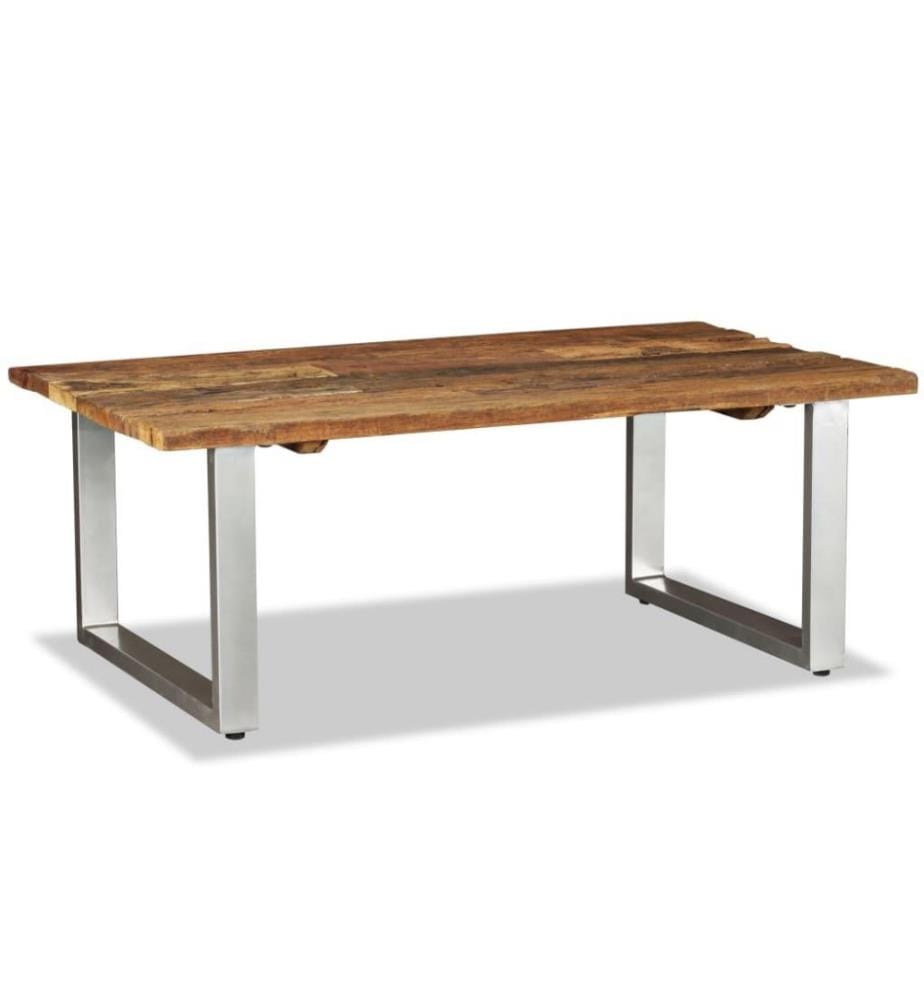 Couchtisch Recyceltes Massivholz 100x60x38 cm