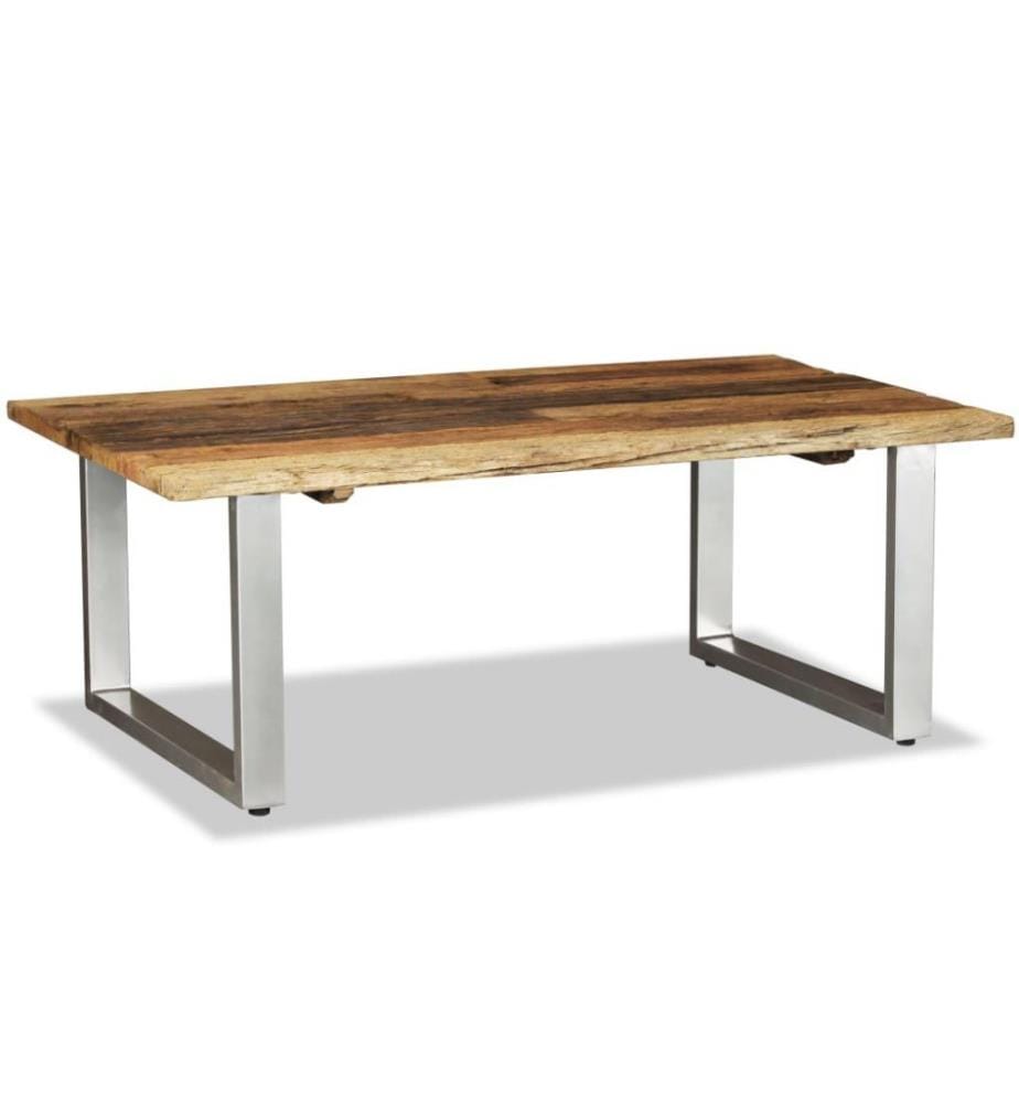 Couchtisch Recyceltes Massivholz 100x60x38 cm