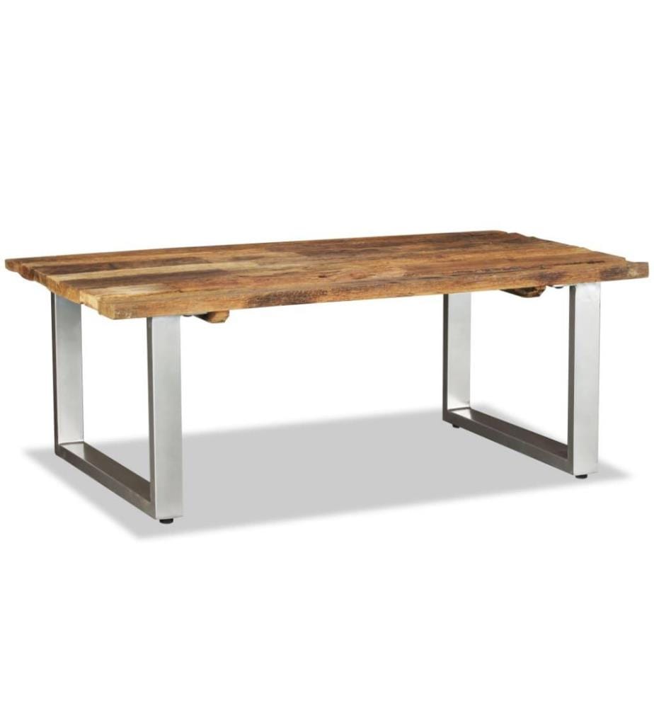 Couchtisch Recyceltes Massivholz 100x60x38 cm