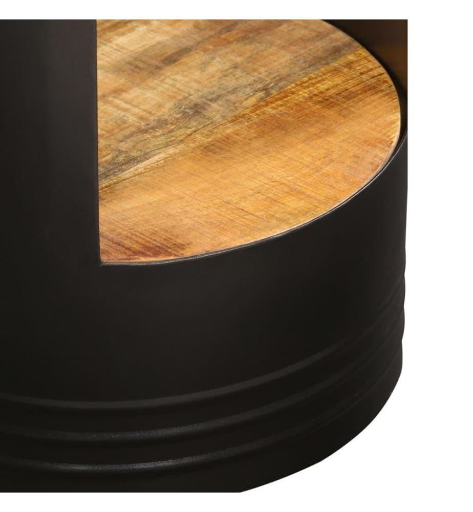 Couchtisch 43 x 55 cm Massivholz Mango