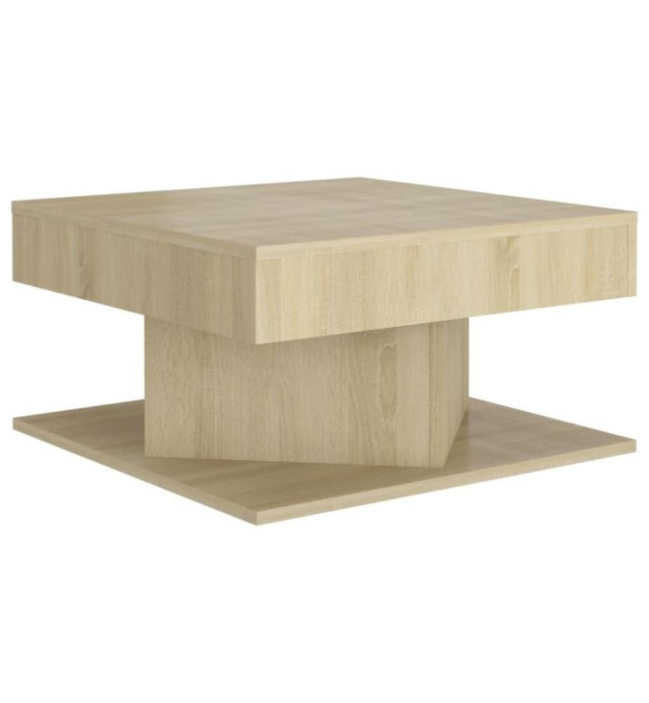 Couchtisch Sonoma-Eiche 57x57x30 cm Holzwerkstoff