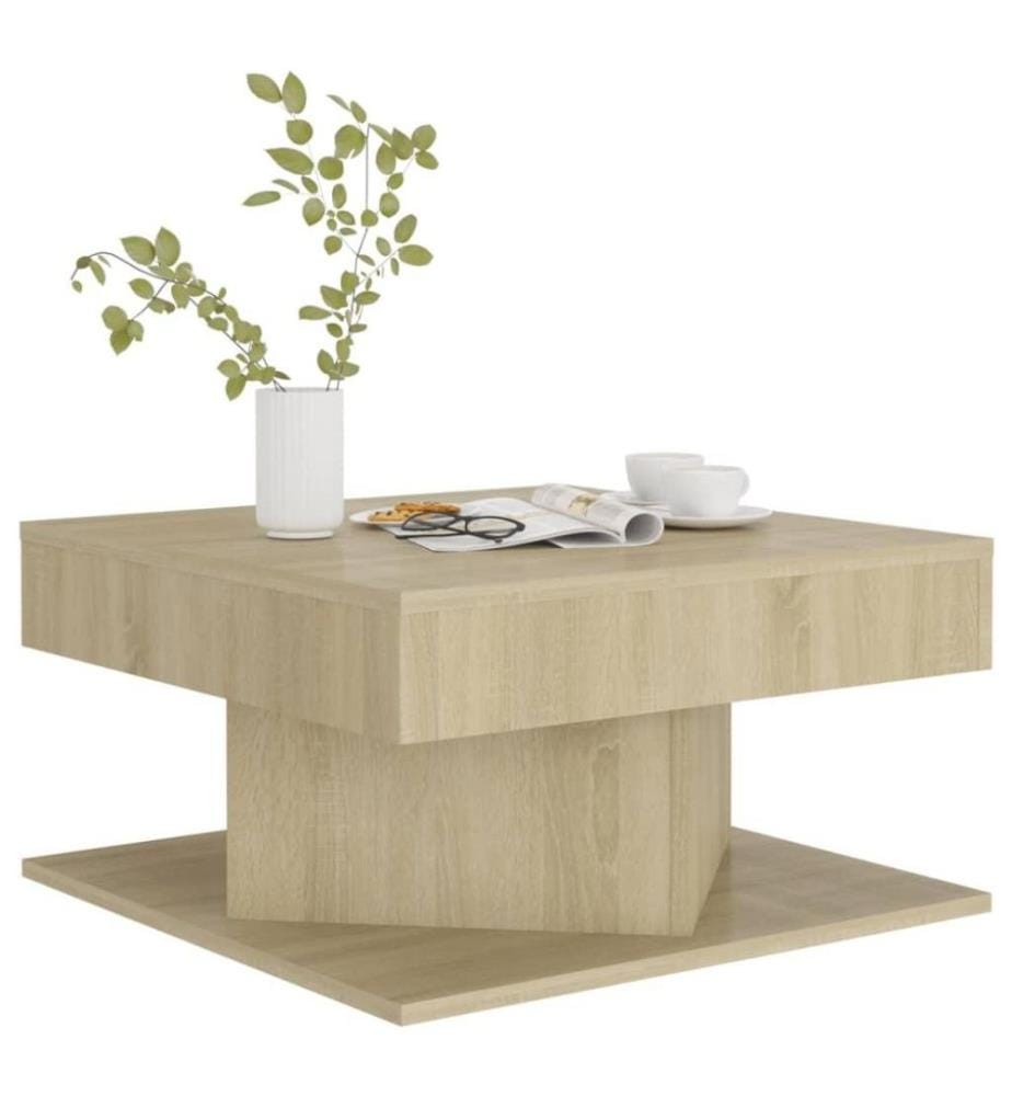 Couchtisch Sonoma-Eiche 57x57x30 cm Holzwerkstoff