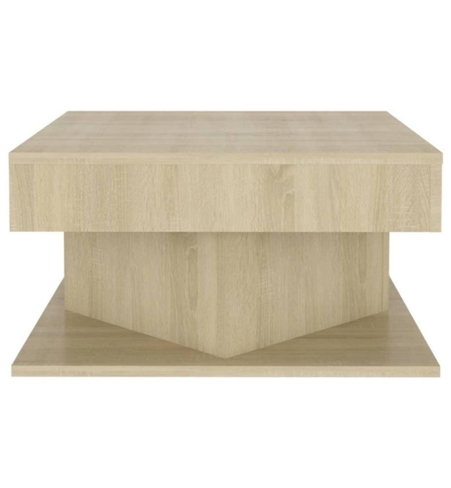 Couchtisch Sonoma-Eiche 57x57x30 cm Holzwerkstoff
