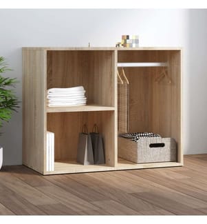 Kleiderschrank Sonoma-Eiche 80x40x65 cm Holzwerkstoff