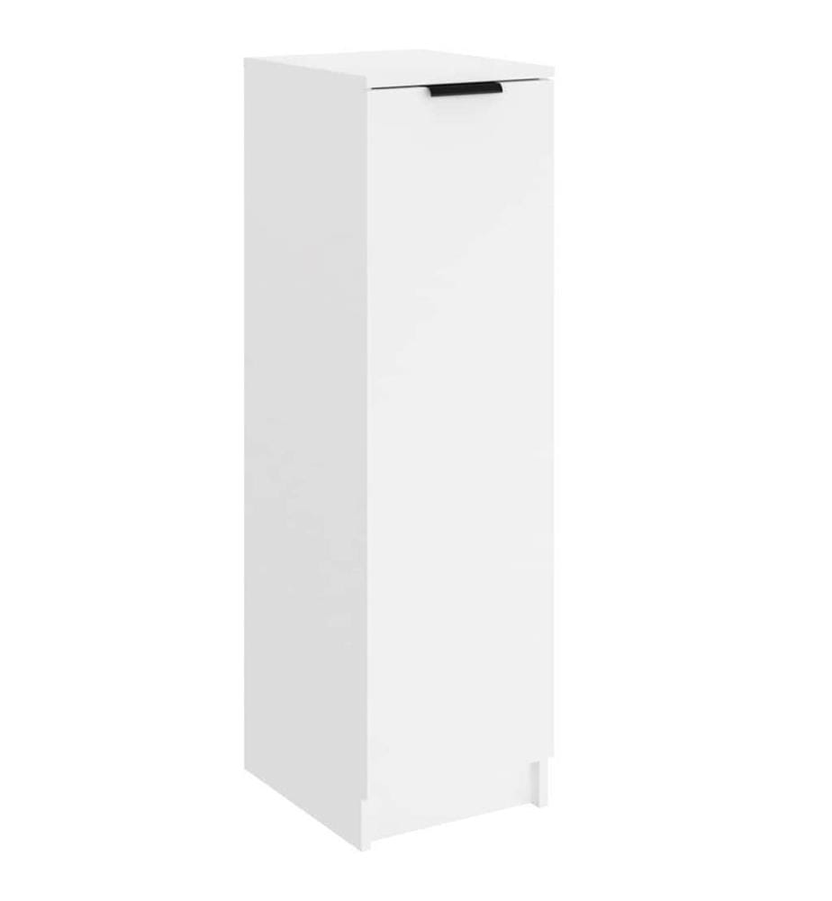 Schuhschrank Weiss 30x35x100 cm Holzwerkstoff