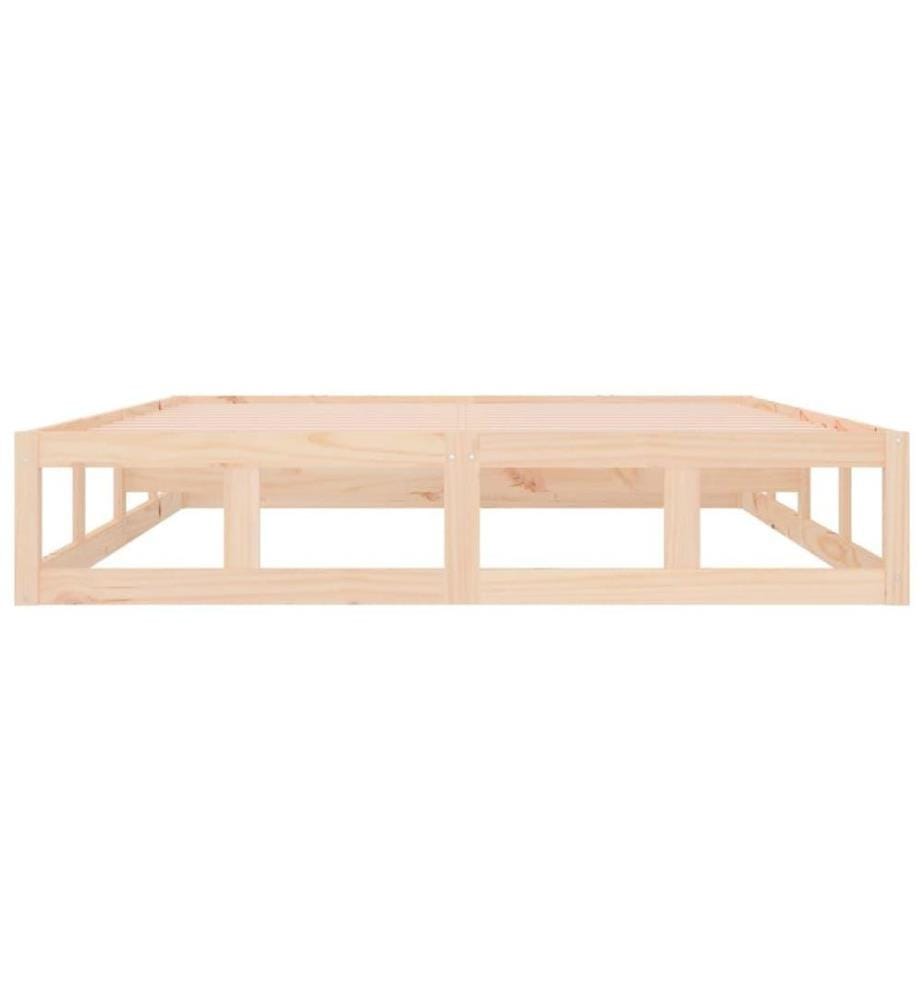 Cadre de lit 140x200 cm Bois massif