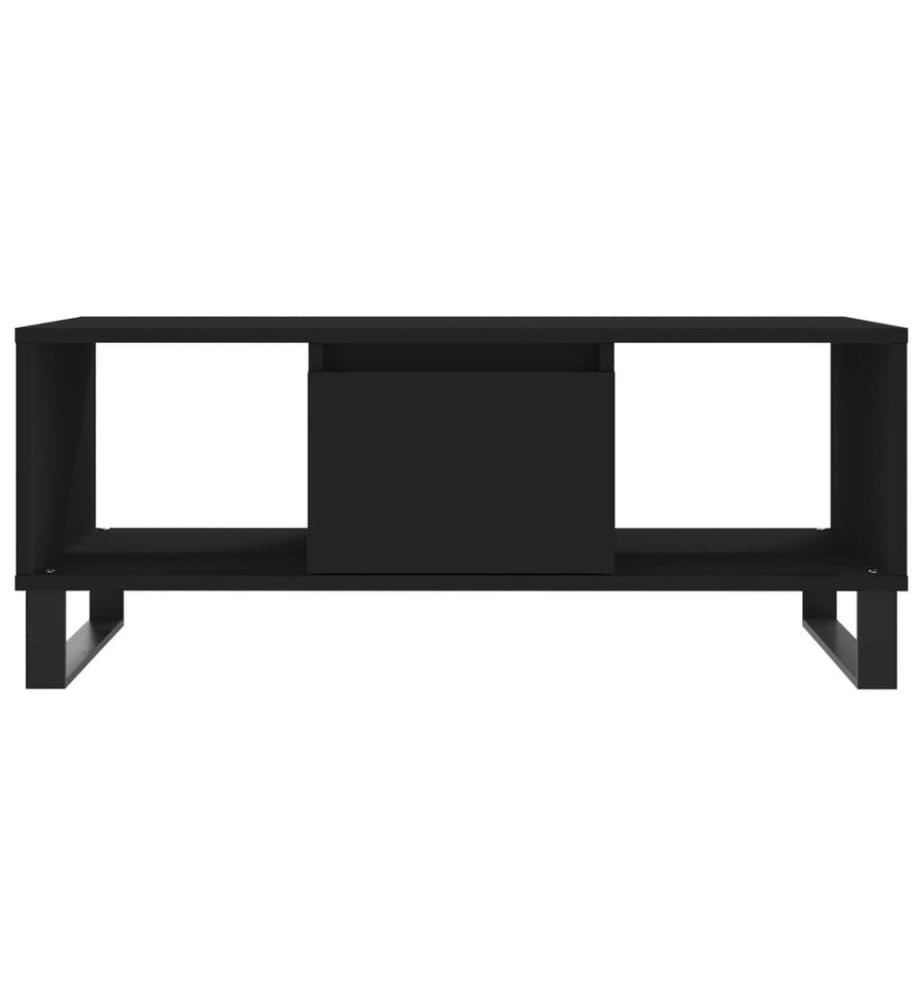 Couchtisch Schwarz 90x50x36,5 cm Holzwerkstoff