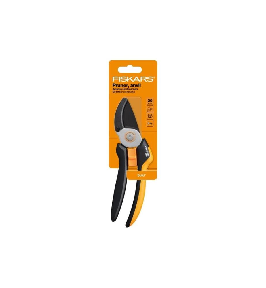 FISKARS - Gartenschere Solid Amboss L P361, 20.9 x 6 x 2 cm