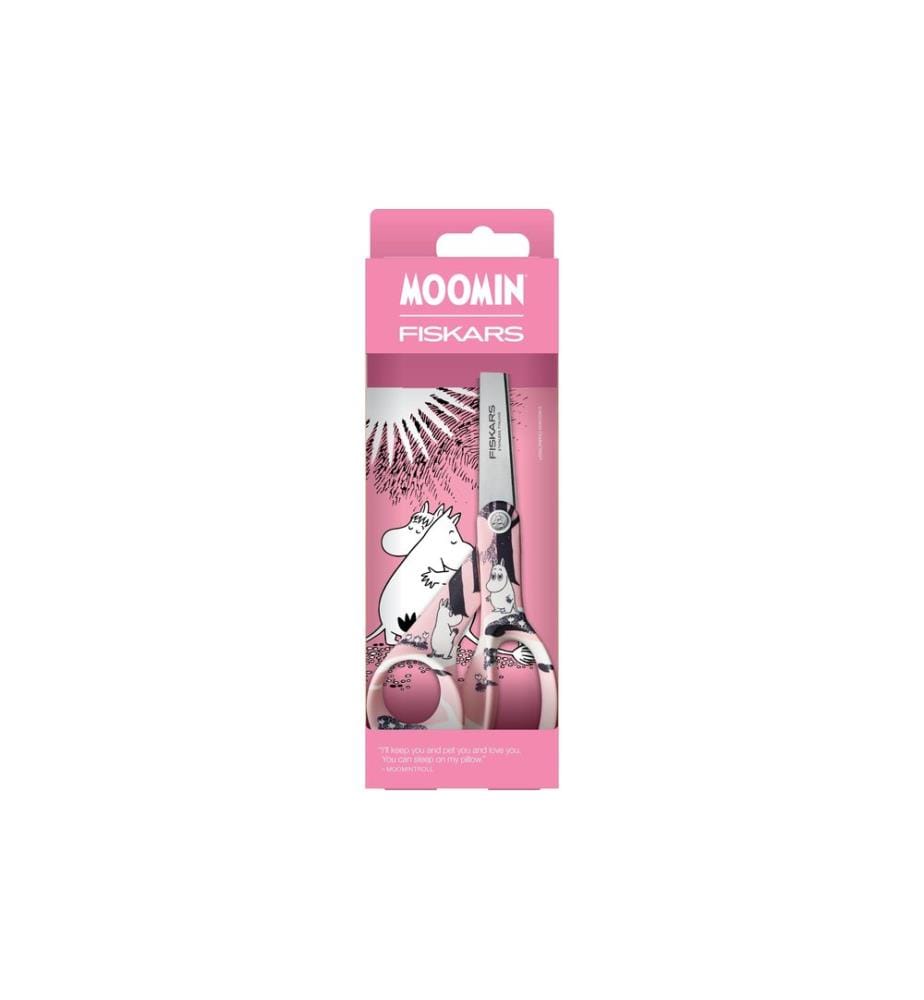 FISKARS - Kinderschere Moomin Love 21 cm, Rosa