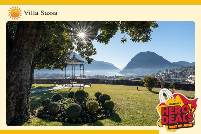 4-Sterne-Hotel in Lugano, Villa Sassa Hotel Residence & Spa