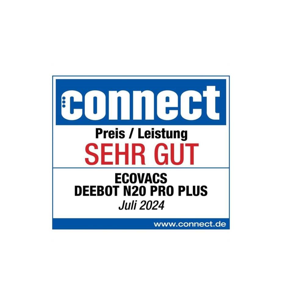 ECOVACS - Saugroboter Deebot N20 Pro Plus Weiss