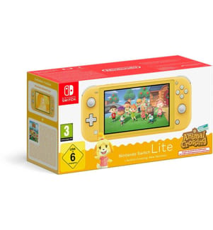 NINTENDO - NINTENDO - Switch Lite Animal Crossing Gelb
