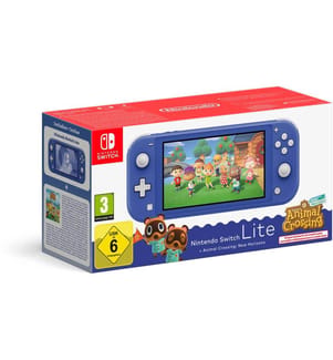 NINTENDO - NINTENDO - Switch Lite Animal Crossing Blau