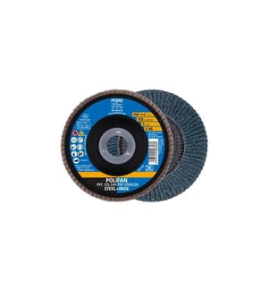 Pferd - Polifan-Fächerscheiben Zirkonkorund PFC 125 x 22.23 mm Z60