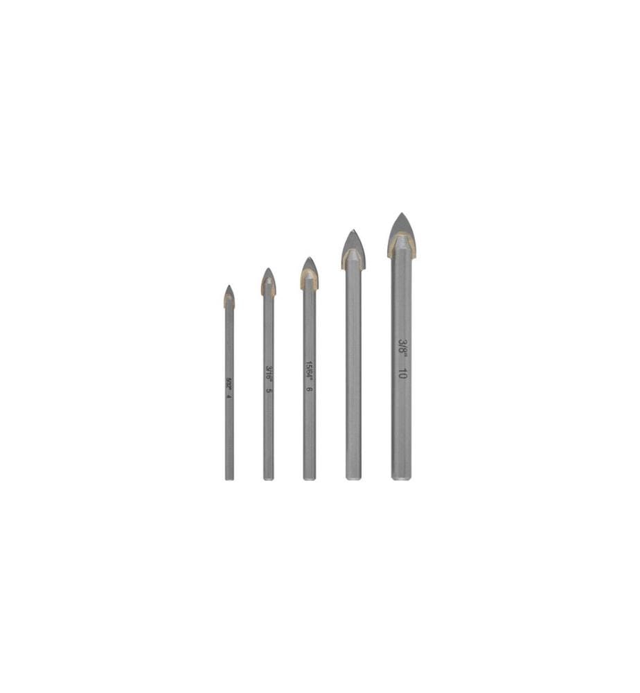 KWB - Glasbohrer-Set HM 5-tlg