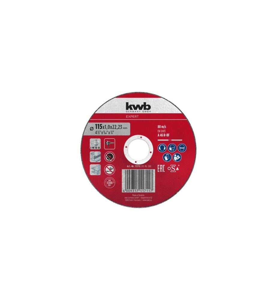KWB - Trennscheibe EXPERT 125 x 1.0