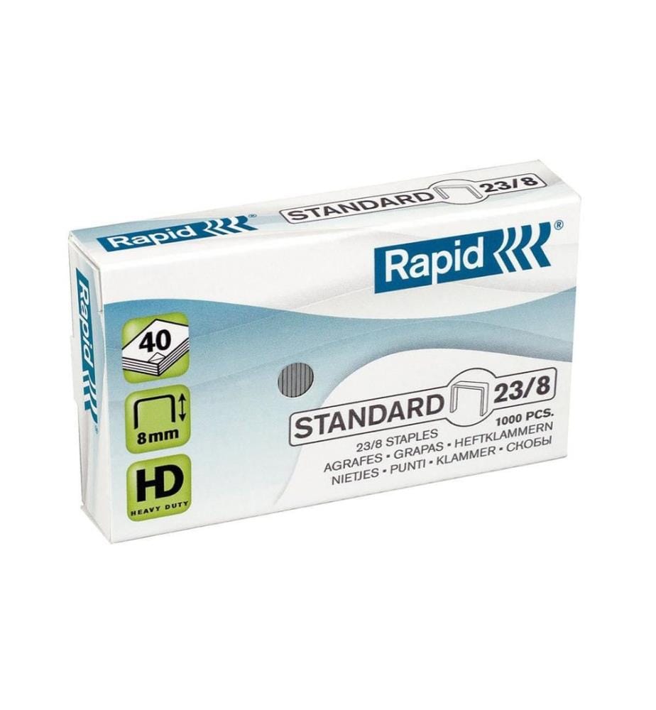 Rapid - Agrafe Rapid - 23/8 1000 Pièce/s