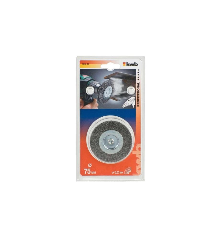 KWB - Brosse circulaire 75 mm subtils