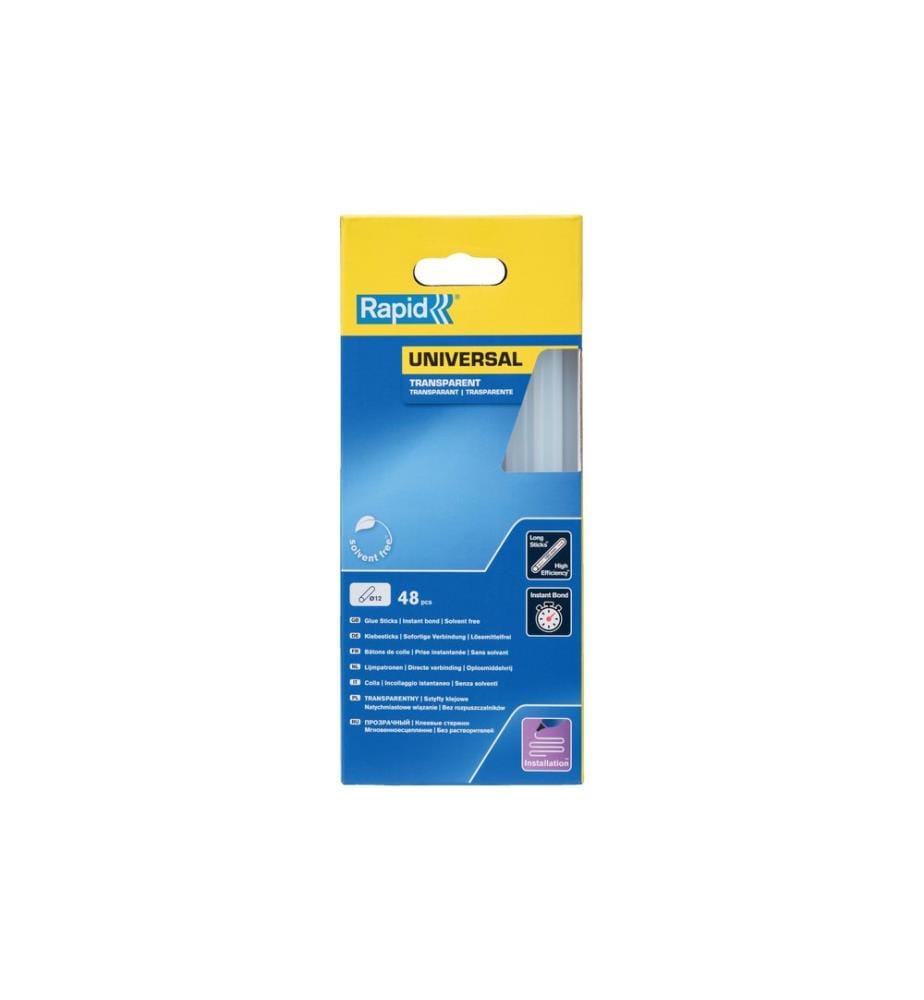 Rapid - Klebestick Universal 12 mm Transparent