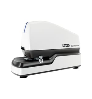 Rapid - Elektrisches Heftgerät Optima 60E 60 Seiten, Schwarz/Silber