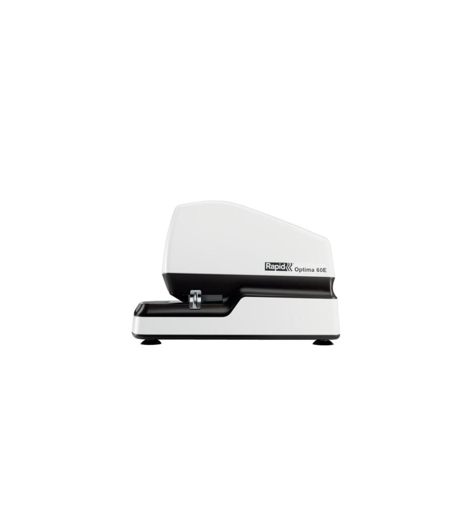 Rapid - Elektrisches Heftgerät Optima 60E 60 Seiten, Schwarz/Silber
