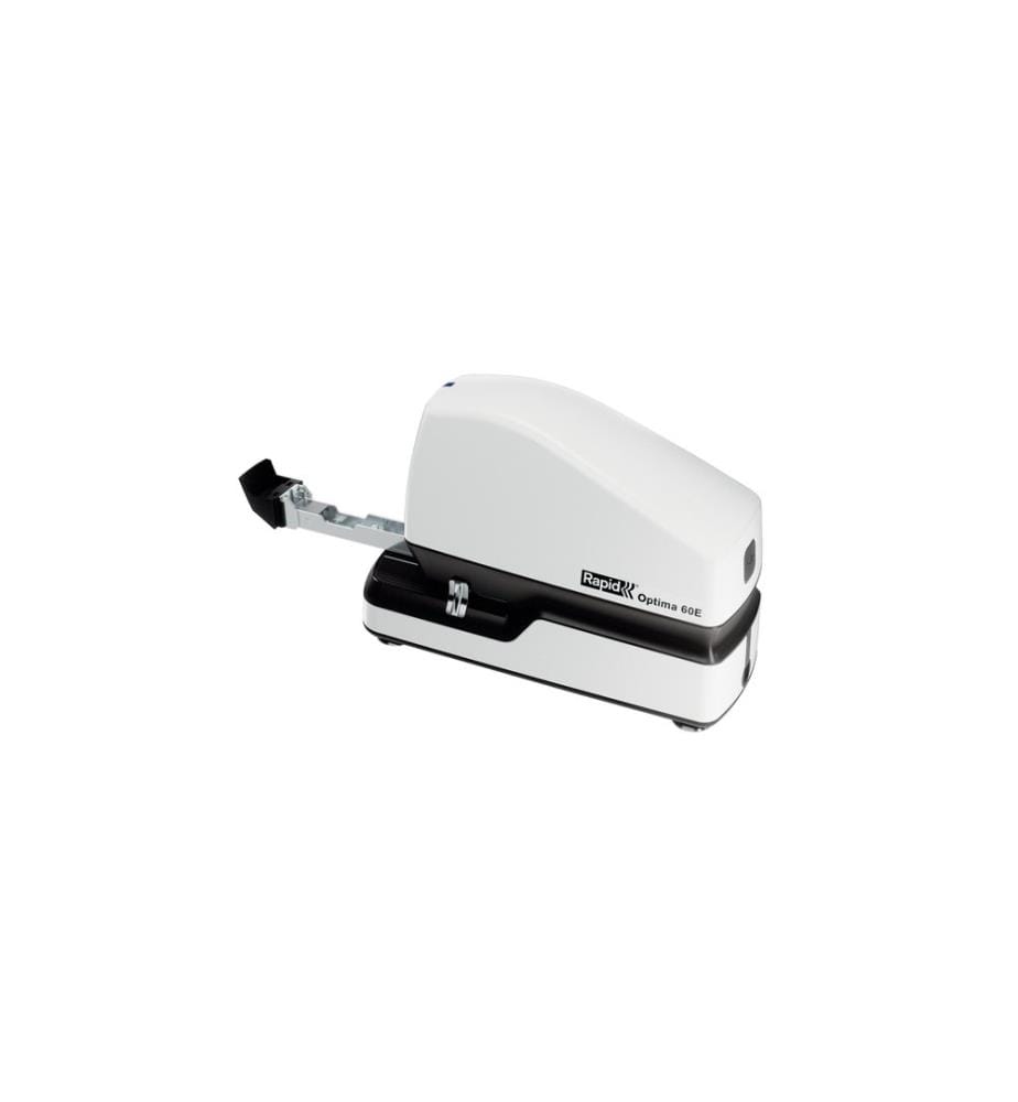 Rapid - Elektrisches Heftgerät Optima 60E 60 Seiten, Schwarz/Silber