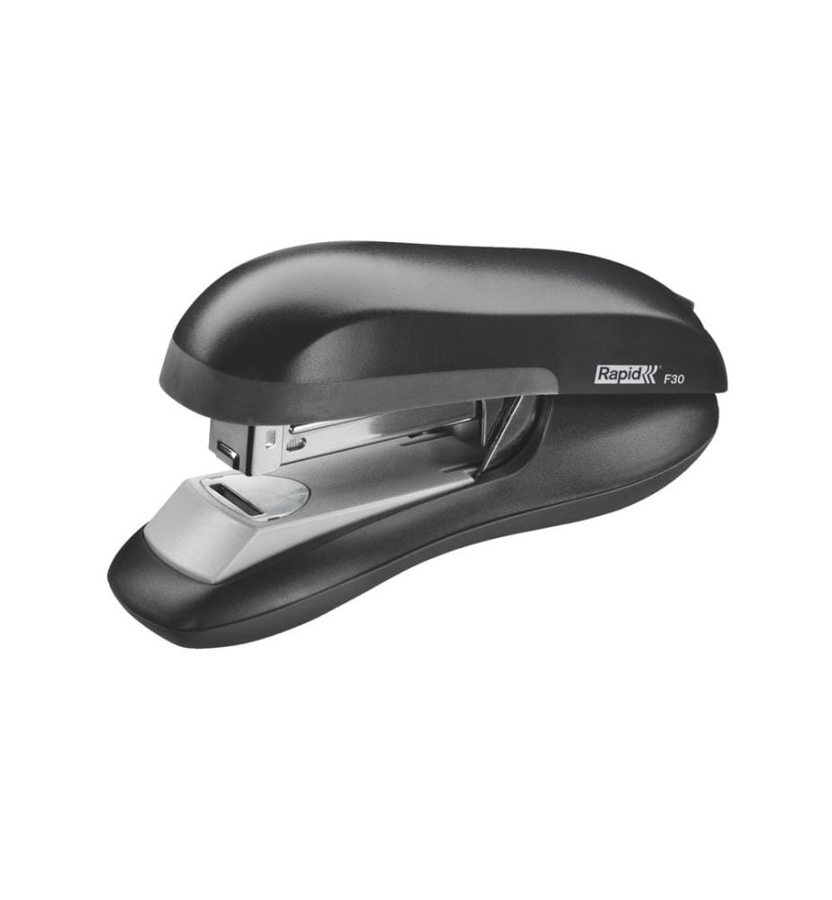 Rapid - Agrafeuse Flat Clinch F30, 30 feuilles, noir