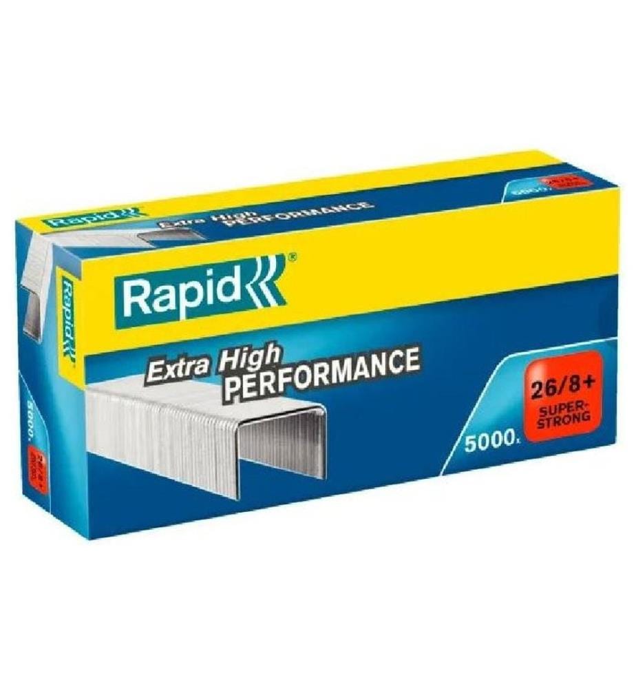 Rapid - Heftklammern Super Strong, 26/8, 5000 Stück