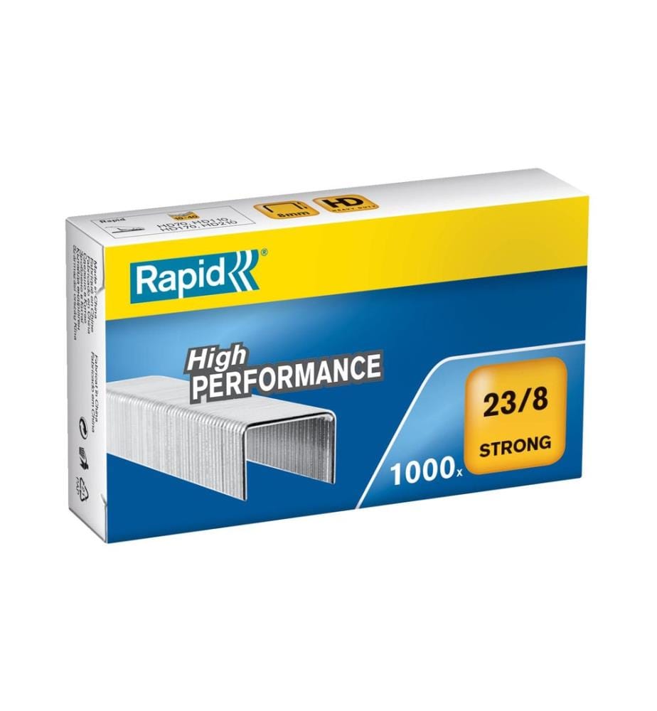Rapid - Heftklammern Strong, 23/8, 1000 Stück