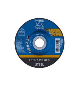 Pferd - Schruppscheiben E 125 x 7.2 x 22.23 mm