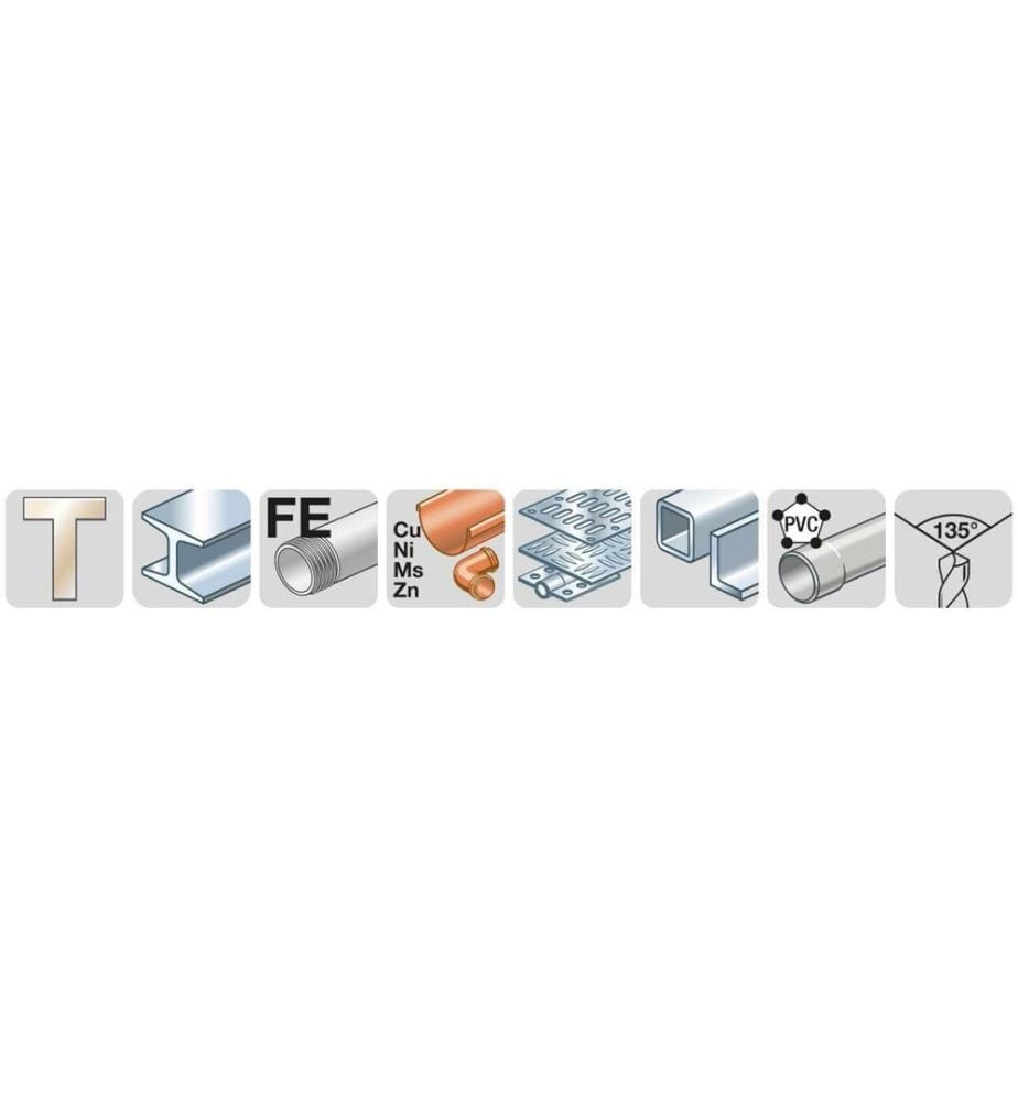 KWB - Bohrer-Set Titan HSS 1.5-6.5 mm 13-teilig