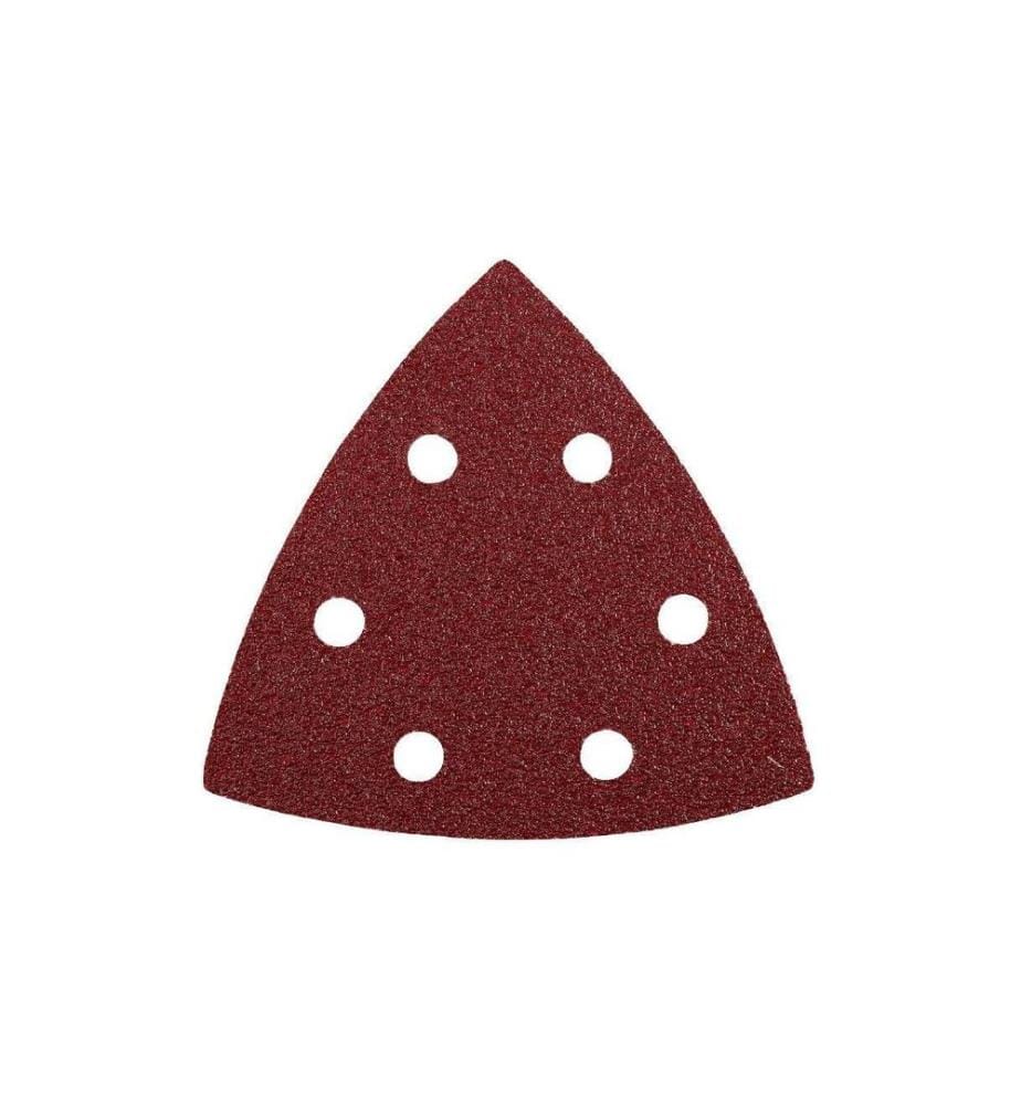 KWB - Feuilles abrasives triangulaires avec bande auto-agrippante K40