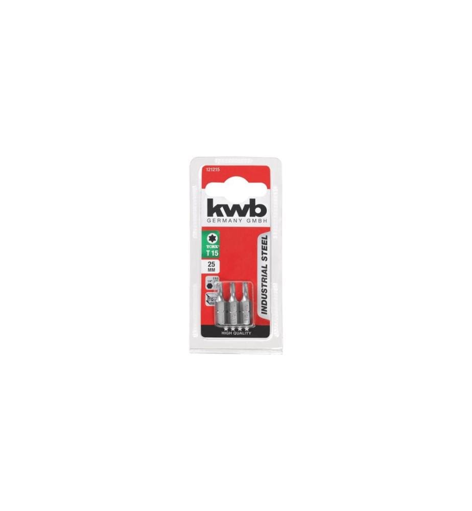 KWB - Bit-Set 1/4 Torx T 25 3-teilig