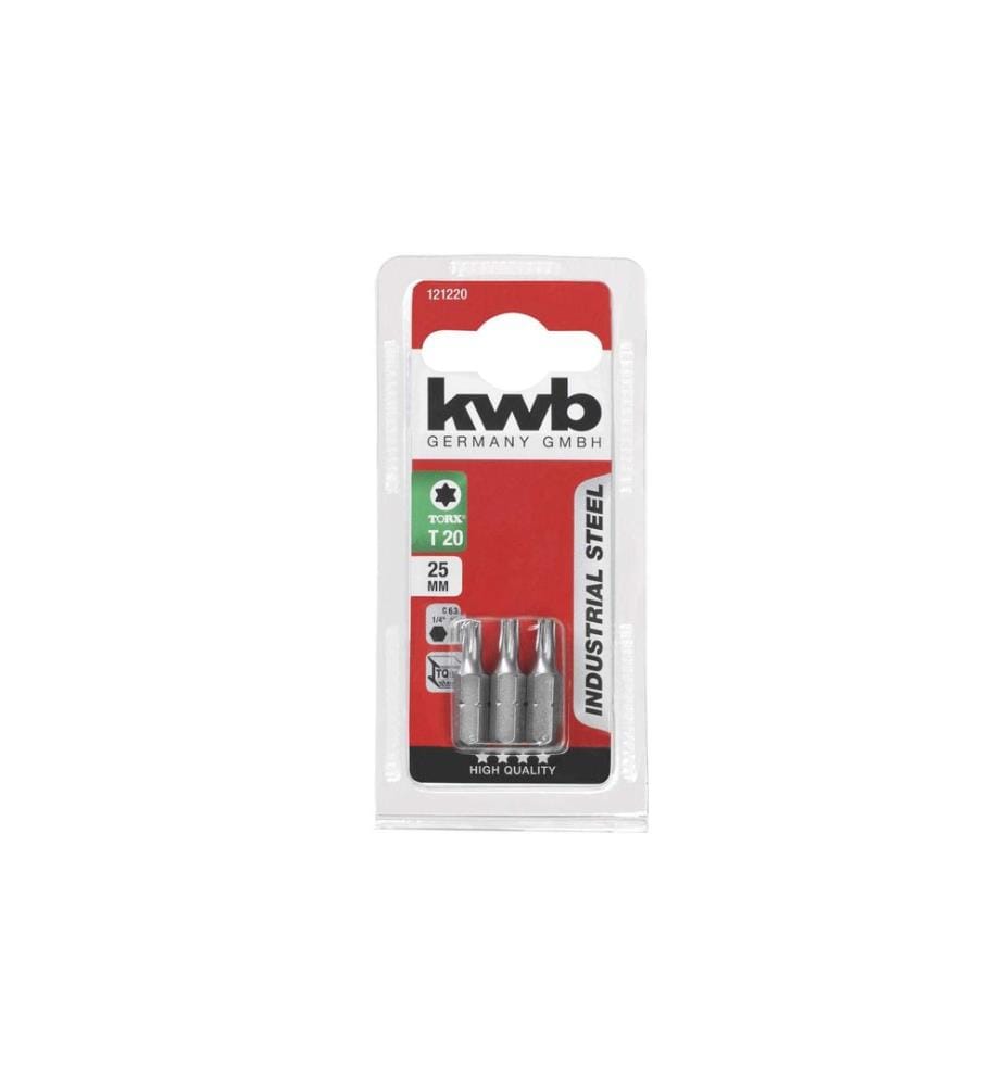 KWB - Bit-Set Torx T20 3-teilig