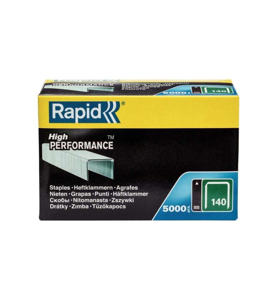 Rapid - Agrafes fil fin Typ 140, 10 mm, 5000 pièces