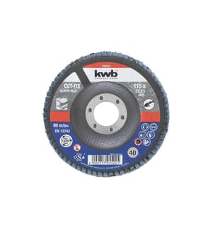 KWB - Schleifscheibe Metall 115 mm K40