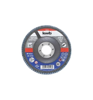 KWB - Schleifscheibe Metall 115mm K60