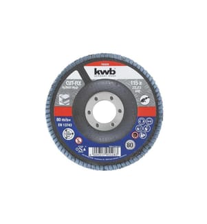 KWB - Schleifscheibe Metall 115 mm K80