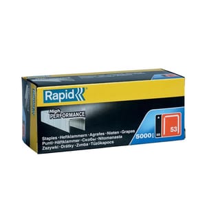 Rapid Agrafeuse à fil fin Typ 53, 6 mm 5000 pièces
